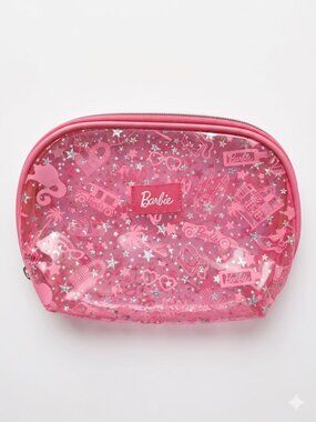 Barbie Pink Sparkle Cosmetic Bag